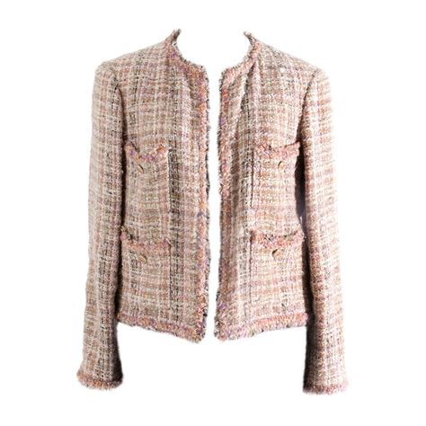 chanel logo jacket|chanel tweed jacket cost.